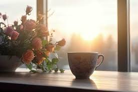 window and coffeecup window and coffeecup